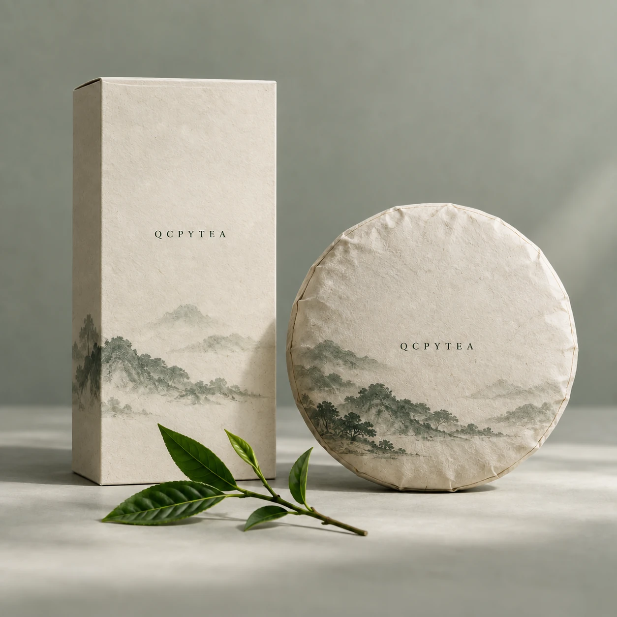 一日清欢茶礼包装概念图